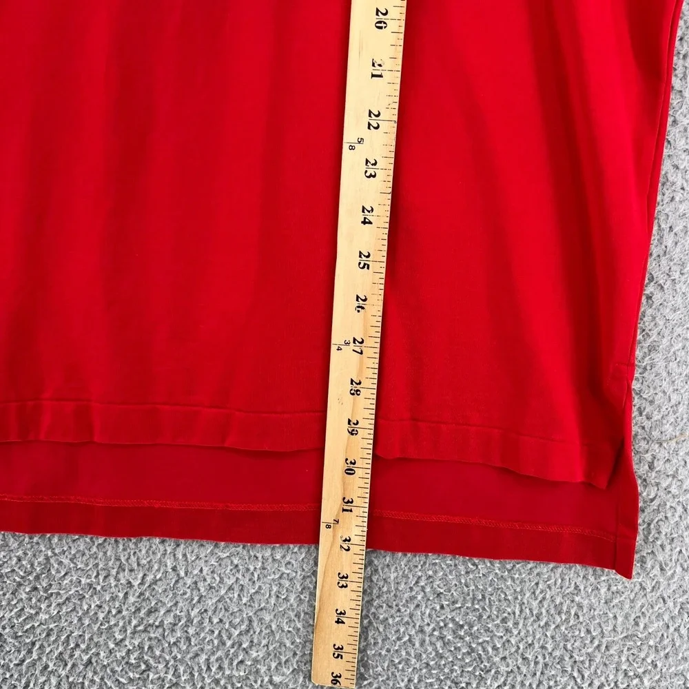 POLO GOLF Ralph Lauren Polo Shirt Men Medium Red Kitchen‎ Aid Senior PGA Logo